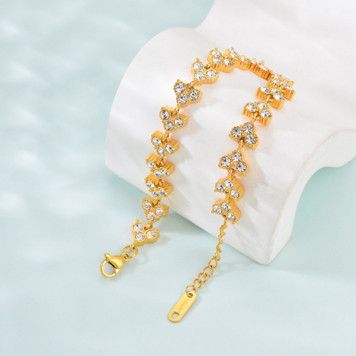 Gold Butterfly Bracelet - Image 3