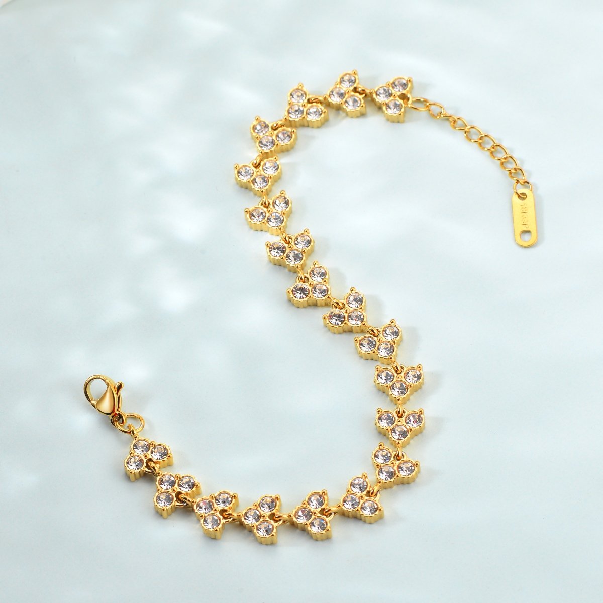 Gold Butterfly Bracelet - Image 2