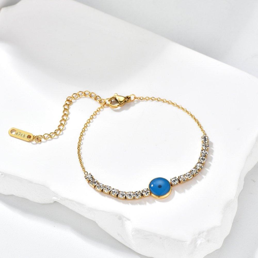 Blue Stone Bracelet - Image 3