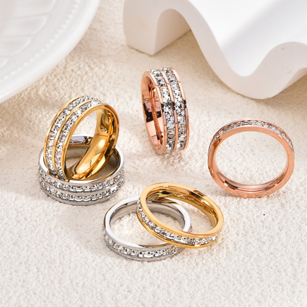 CZ Stackable Ring Set - Image 4