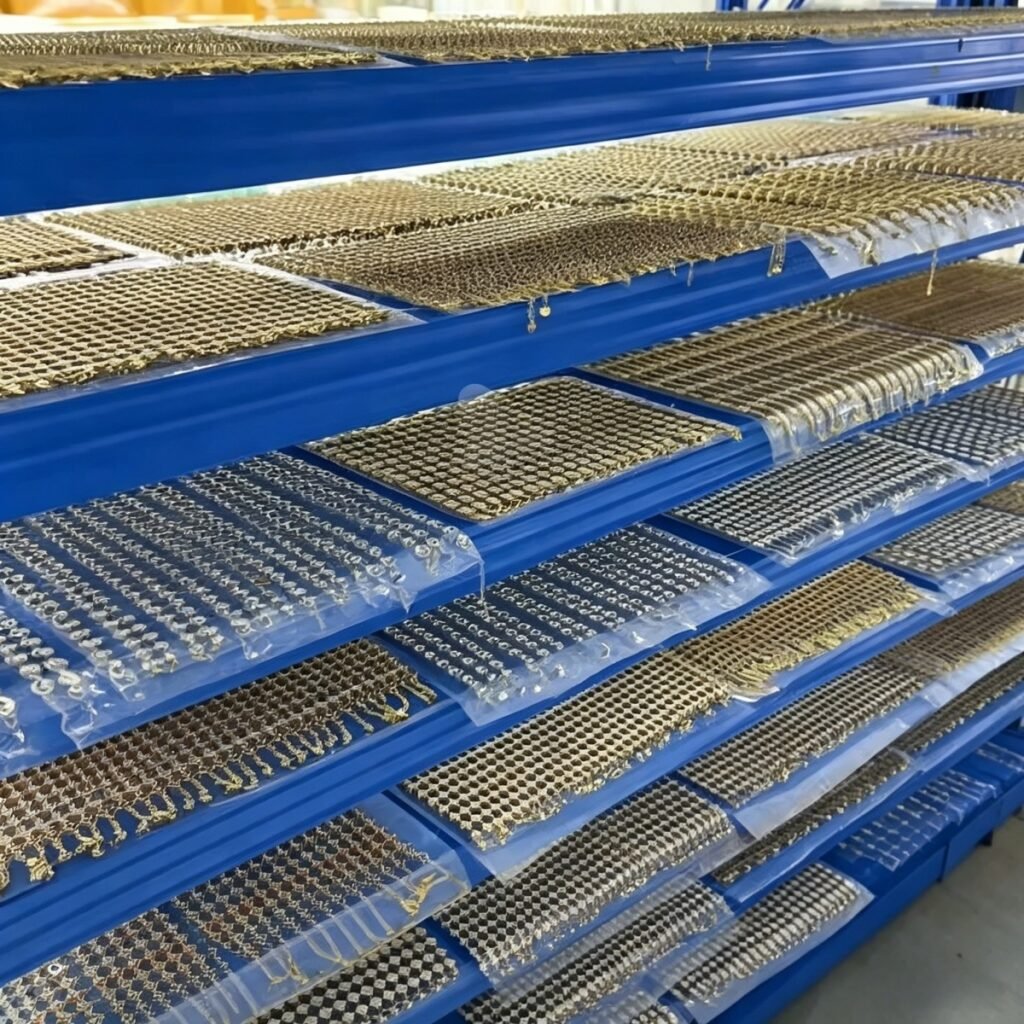 Finished product warehouse for wholesale jewelry orders