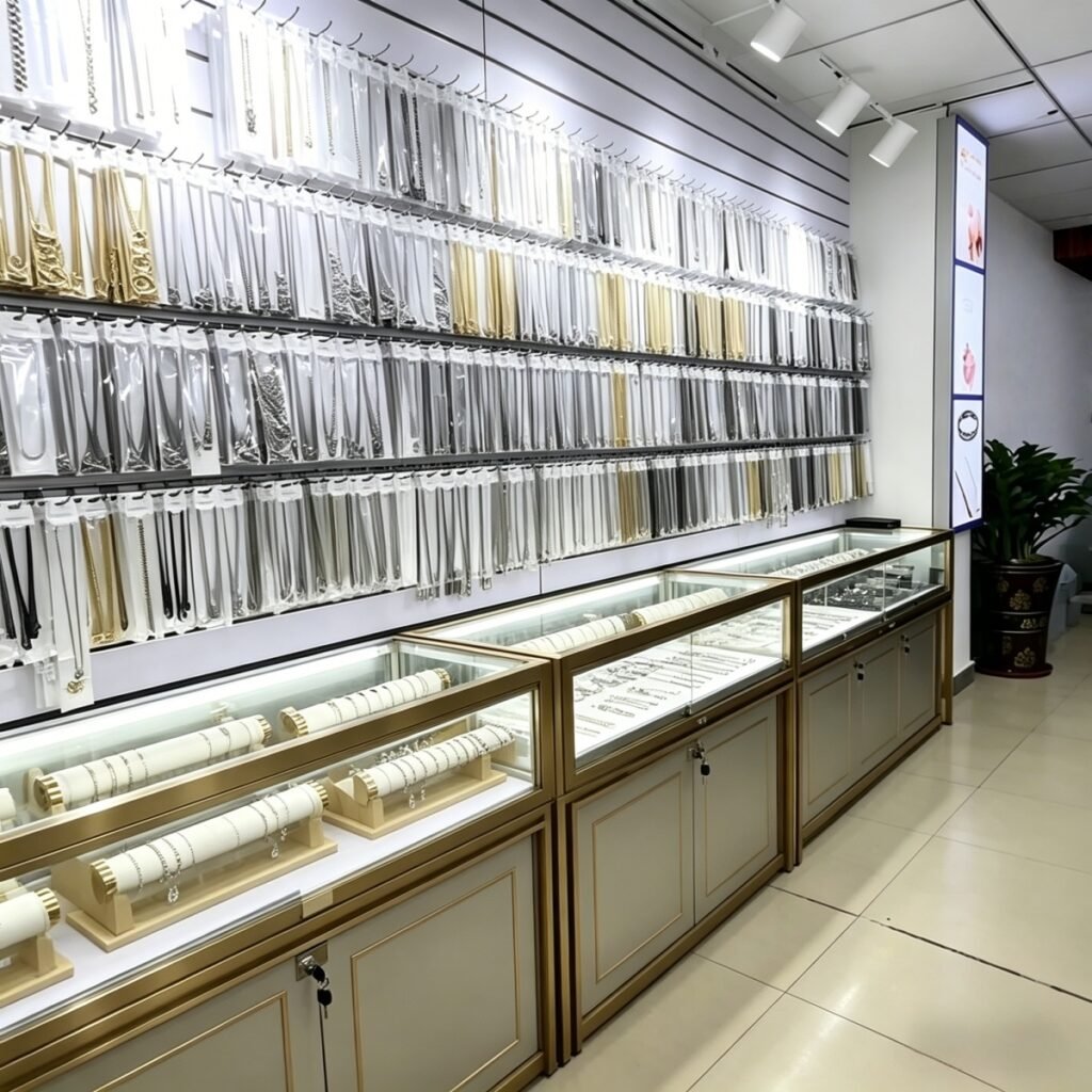 Stainless steel jewelry manufacturer with necklaces bracelets rings and custom jewelry