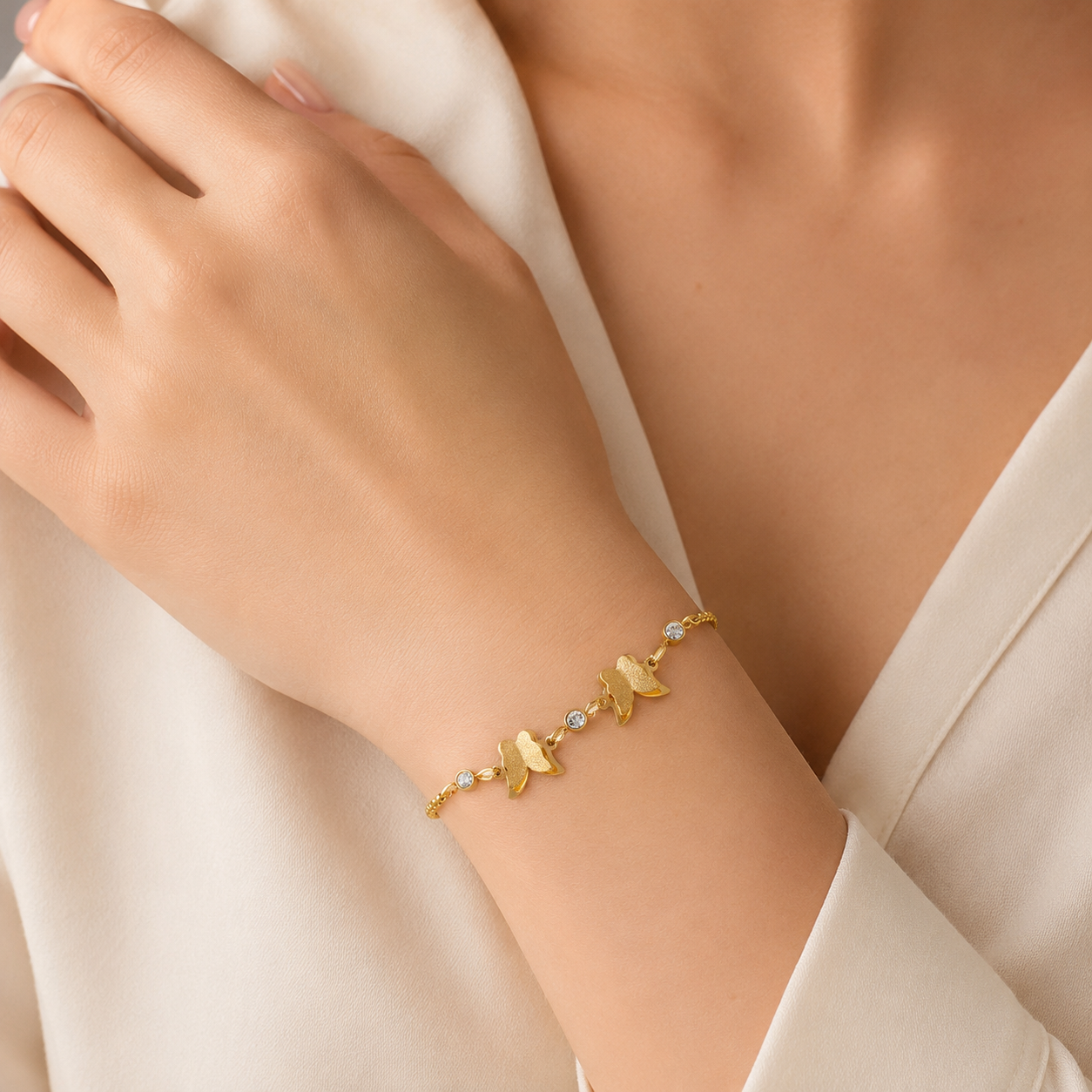 Butterfly Slider Bracelet - Image 4