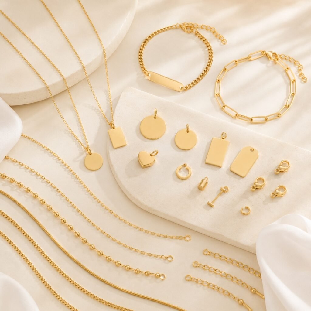 Custom stainless steel jewelry components for OEM ODM projects