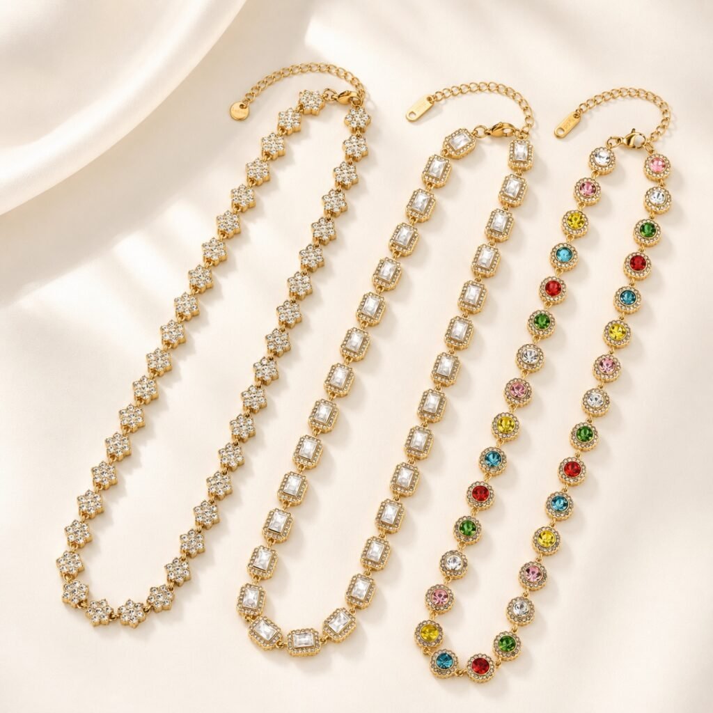 Wholesale stainless steel necklaces collection for jewelry brands