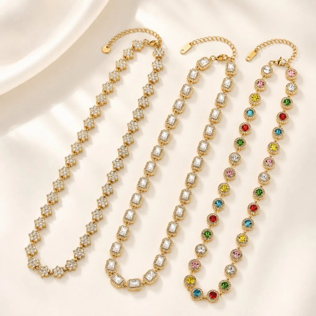 Wholesale stainless steel necklaces collection for jewelry brands