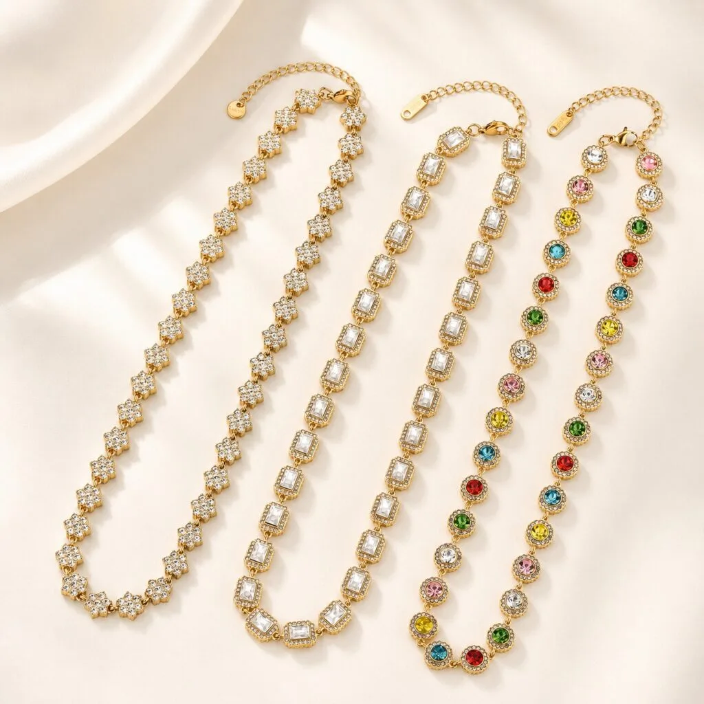 Wholesale stainless steel necklaces for jewelry brands
