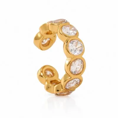 Gold Ear Cuff Earrings