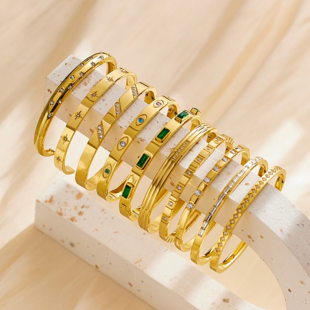 Wholesale stainless steel bangles for brands and wholesalers
