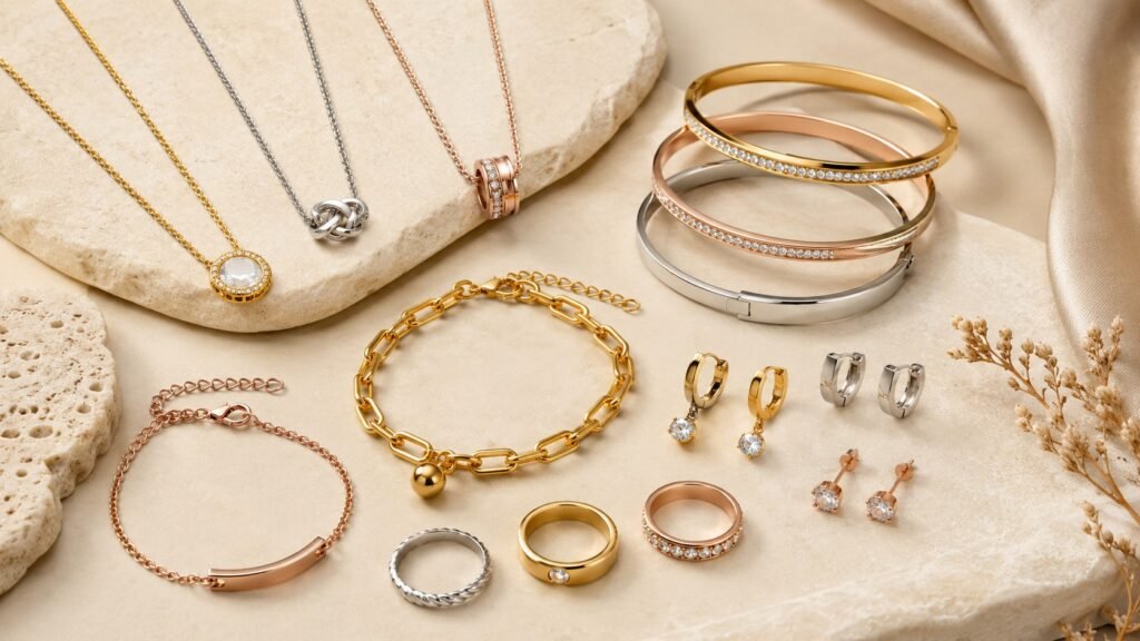 Private Label Stainless Steel Jewelry Collection
