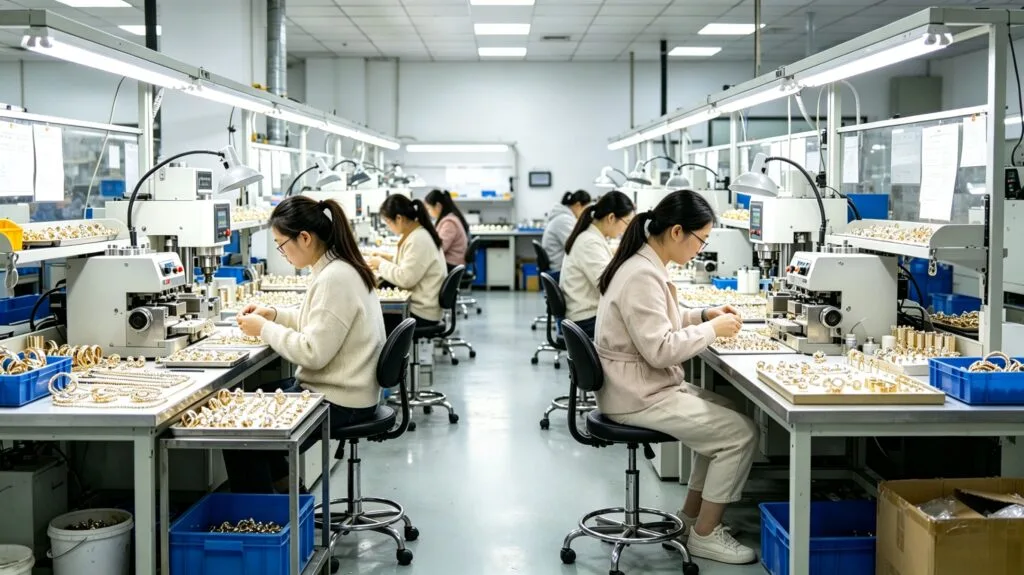 Stainless Steel Jewelry Production Workshop