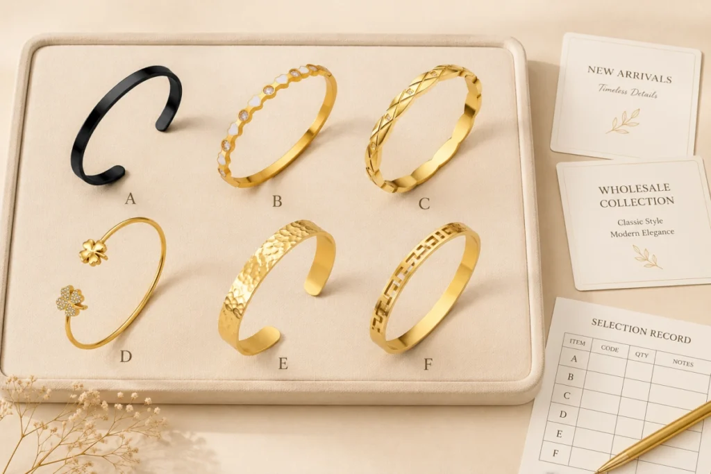 Stainless steel bangle buying guide for retailers